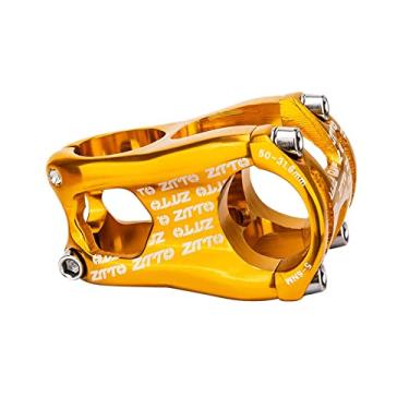 Imagem de leve 31,8 mm/50 mm haste substituição liga de alumínio de resistência para mountain bike de a maioria das, Ouro