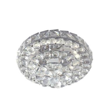 Imagem de Plafon Taschibra Moder Cristal Redondo Led Dual Color Bivolt