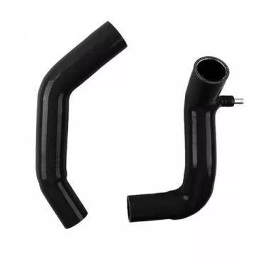 Imagem de JOIUYOLJ Mangueira turbo intercooler de silicone para Mitsu bishi GTO 3000GT Dod ge Stealth (Preto)