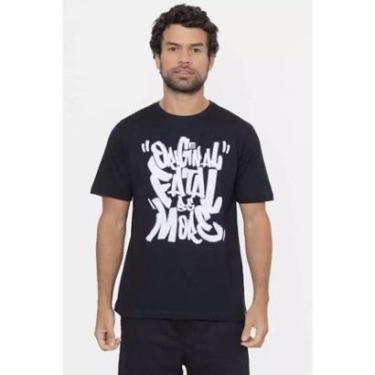 Imagem de Camiseta Fatal Surf Regular Logo Sil Cotton Original Be More-Masculino