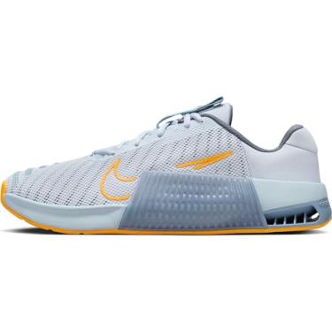 Imagem de Nike Tênis de treino masculino Metcon 9 (DZ2617-005, cinza futebol/azul armory), Cinza futebol/azul arsenal claro/ardósia cinza/relógio de sol, 45