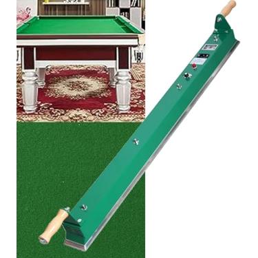 Imagem de Ferro de pano de mesa de bilhar, escova de mesa de sinuca com temperatura ajustável, acessórios termostáticos de sinuca, toalha de mesa de sinuca de ferro rápido, para sala de jogos de bilha