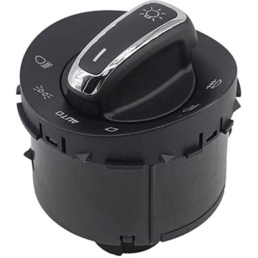 Imagem de PAZRSASX 1Pcs 10Pins Farol Interruptor Farol Interruptor Interruptores Ajustador Para VW Skoda Para SUPERB 3TD941431