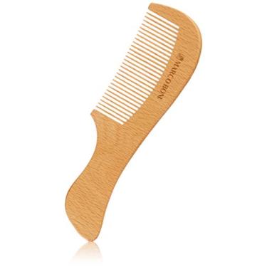 Imagem de Pente de Madeira Wood Line Premium, Dentes Finos, 1203, Marco Boni, 1 Unidade