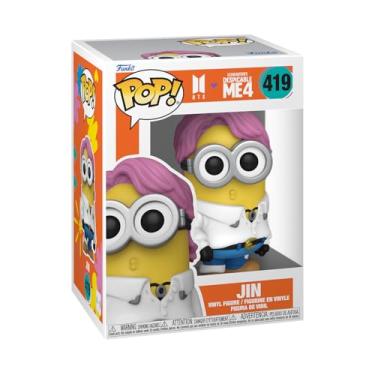 Imagem de Funko POP! Rocks: Minions X BTS - Jin - BTS + Minions - Collectable Vinyl Figure - Gift Idea - Official Merchandise - for Kids & Adults - Movies, Music Fans - Model Figure for Collectors and Display