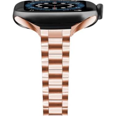 Imagem de Pulseira Elos Clássica Slim Compatível com Apple Watch - Baú do Viking