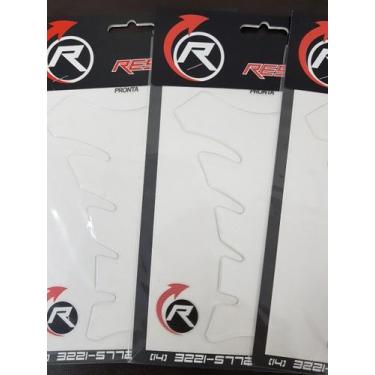 Imagem de Protetor Tanque Tankpad Transparente Resitank Kit Com 3 Unds