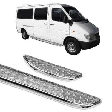 Imagem de Estribo Sprinter 312 Par Chapa Cromado - HOZZ