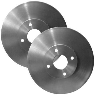 Imagem de Par Disco Freio Fiat Palio Weekend 97 a 2017 Dianteiro Ventilado 257mm