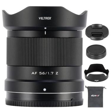Imagem de VILTROX 56mm F1.7 f/1.7 Z-Mount, APS-C Lente principal padrão de foco automático para câmeras Nikon Z-Mount ZFC Z30 Z50 Z5 Z6 Z6II Z7 Z7II Z8 Z9
