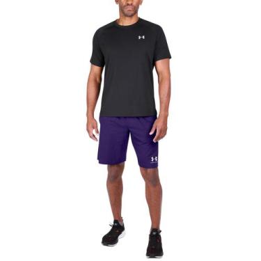 Imagem de Shorts de Treino Masculino Under Armour Tech Graphic, Azul, P