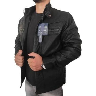 Imagem de Jaqueta Masculina Preta Resistente a Vento e frio - Vmong , Preto, M