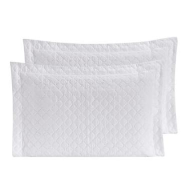Imagem de 2 Porta Travesseiros Matelado Ultrassônico Sofisticata 70cmx50cm - Dry