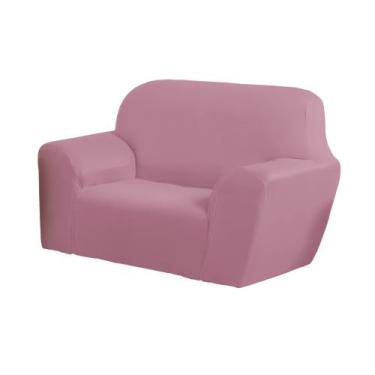 Imagem de Capa Para Sofá De 2 Lugares Spandex Coladinha Sem Elástico - Dennis Co