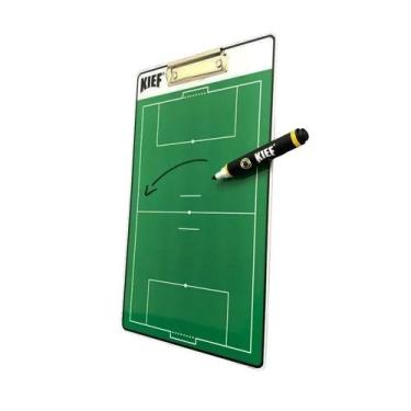 Imagem de Prancheta Tática Dupla Face de Futebol Society Kief, Verde