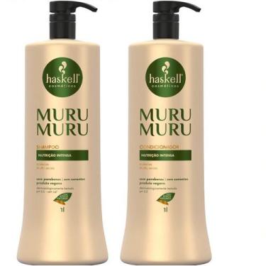 Imagem de Kit Haskell Murumuru Shampoo 1 Litro + 1 Condicionador 1 Litro