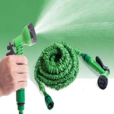 Imagem de Mangueira Jardim Mágica Hose Retrátil Extensível 30m Verde - Online