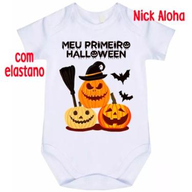 Imagem de body bebê meu primeiro halloween cód 1841 - nick aloha, Branco, G