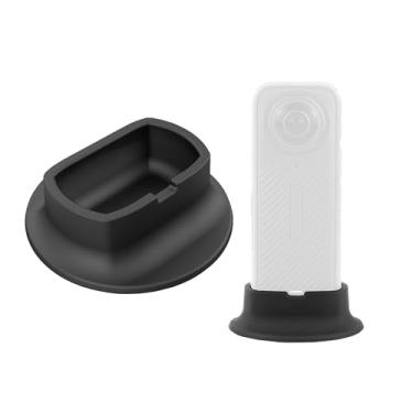 Imagem de Base de suporte de silicone para Insta 360 X4 leve e suporte de silicone antiderrapante para acessórios Insta 360 X4