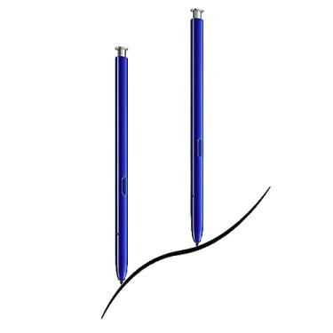 Imagem de 2 canetas de substituição para Galaxy Note 10 Stylus para Samsung Galaxy Note 10 Note 10 Plus Note 10+ 5G Touch S Pen sem Bluetooth (Aura Glow Silver)