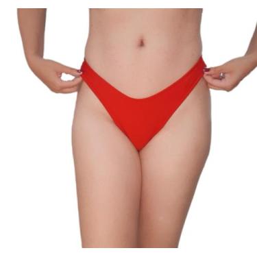 Imagem de Calcinha asa delta fio dental avulsa Biquíni asa delta preto - DE UMA 