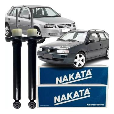 Imagem de Par Amortecedor Traseiro Original Nakata Vw Gol Parati G2 G3 G4 1996 A