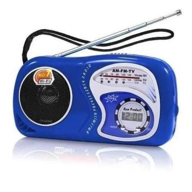 Imagem de Radio Am Fm tv Relógio portátil Qualidade - LUCKY