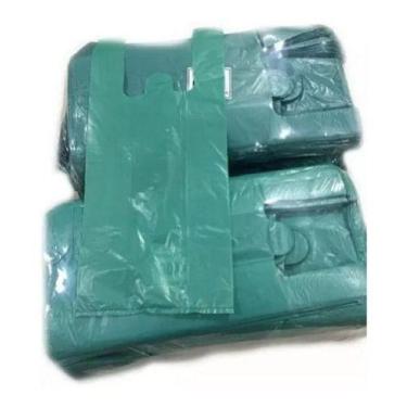 Imagem de Sacolas Plásticas 35X45 Reciclada Reforçadas Kit 10Kg - Salix