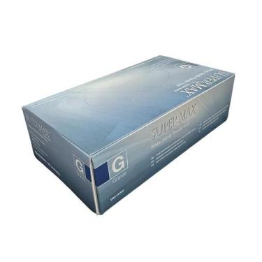 Imagem de Luva descartavel procedimento nitrilo white supermax, G