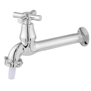 Imagem de Torneira Cozinha Tanque Pia Longa C/ Bico Abs 18 Cm 1158 1/4 Volta C-3