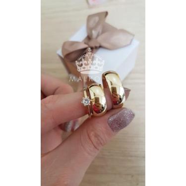 Imagem de Par Alianças Moedas Antigas Casamento 8MM - Dolce Vita, 12 ao 32