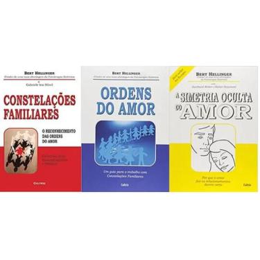 Imagem de KIT 3 LIVROS Bert Hellinger Constelações Familiares + Ordens Do Amor +