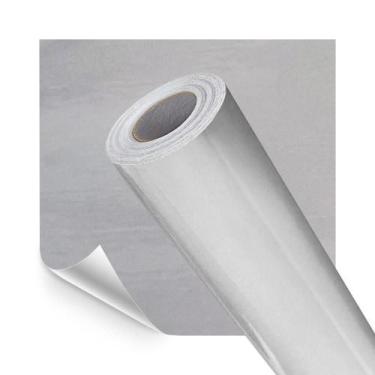 Imagem de Papel de Parede Adesivo Lavavel Laca Alto Brilho Cinza Claro - Open St