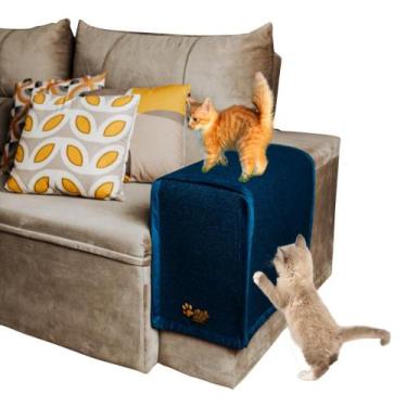 Imagem de Arranhador E Protetor De Sofá Para Gatos Au Au Miau Company, PRETO