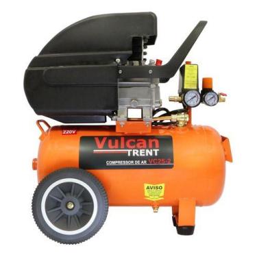 Imagem de Compressor De Ar 24 Litros 220v 11 Bar 2hp Vc25-2 Vulcan - Vulcan Tren
