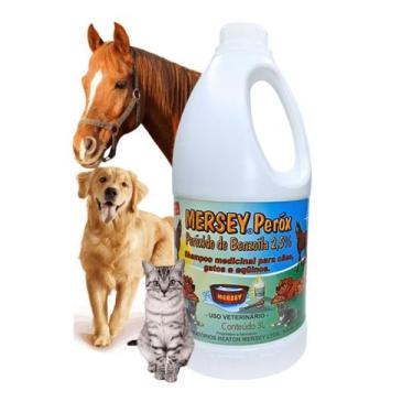 Imagem de Shampoo Mersey Peroxido Benzoila 2,5% - 3 Litros - Geral