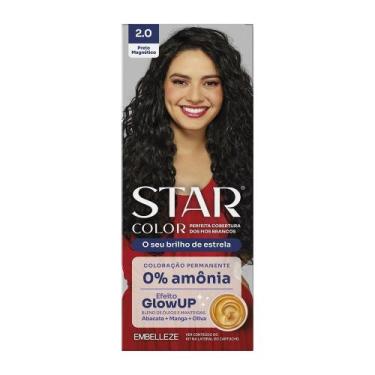 Imagem de Tintura Starcolor Kit Prático 2.0 Preto Magnético sem Amônia