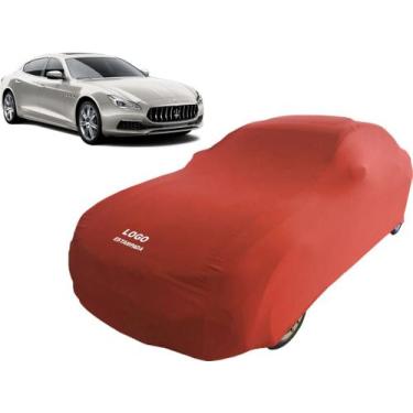 Imagem de Capa De Tecido Para Proteção Carro Maserati Quattroporte - Mz, Vermelh