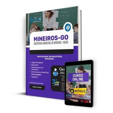 Imagem de Apostila Prefeitura de Mineiros - GO 2024 - Profissional do Magistério