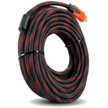 Imagem de Cabo HDMI Para HDMI, 5 Metros, Plug v1.4, Full HD 1080P, KP-YP5003, KN