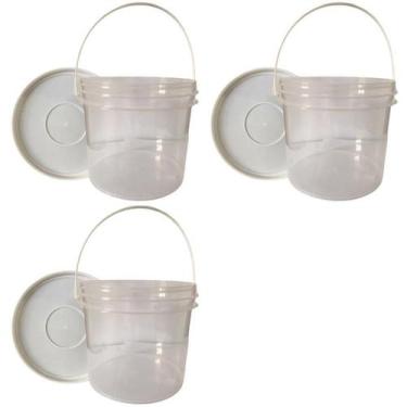 Imagem de Baldes Organizadores Para Geladeira 3 Pçs - Nastripack