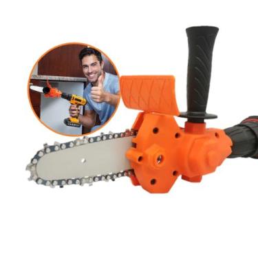 Imagem de Adaptador Mini Motoserra Elétrica P/  Lixadeira Parafusadeira Portátil