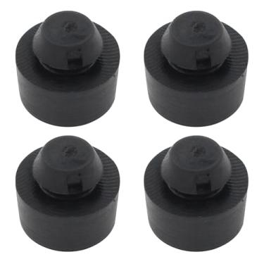 Imagem de MOTOKU Amortecedor de batente de porta traseira de 4 peças para Toyota Tundra 2000-2021 Tacoma 2005-2023 lado esquerdo e lado direito do passageiro bucha de almofada de parada de borracha