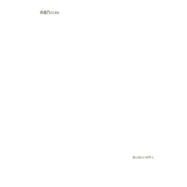 Imagem de ABNotes Dot Grid 4M L A4 White HC: Quadernone/Taccuino Puntinato 4mm per Bullet Journal o Lettering - Bianco - 100 Pagine - Con puntini chiari distanti 0,4 cm - Fogli spessi