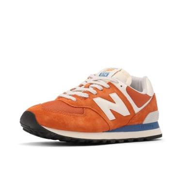 Imagem de New Balance Tênis unissex adulto 574 V2, Argila interna/sal marinho, 5.5 Wide Women/4 Men