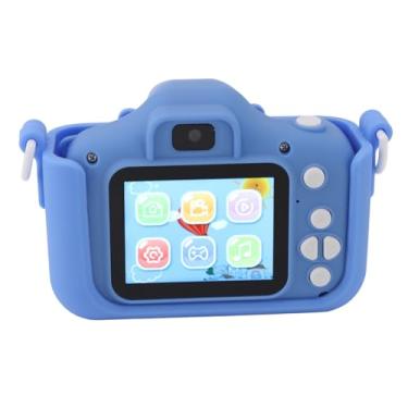 Imagem de Câmera Infantil, Câmera Digital Selfie de Desenho Animado, Câmera de Vídeo Digital Portátil para Crianças, Meninas, Meninos (Azul)