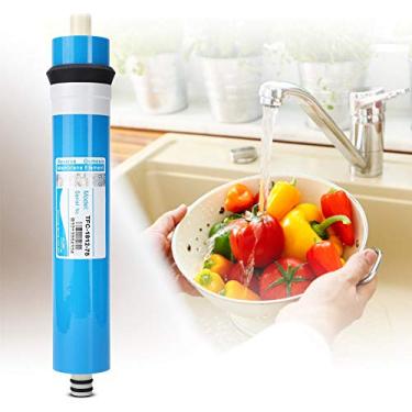 Imagem de Filtro de Membrana de Osmose Reversa 50/75/100 GPD, Filtro de de água para Purificadores de água Domésticos, Melhora o Sabor e o Cheiro (1812-75G)