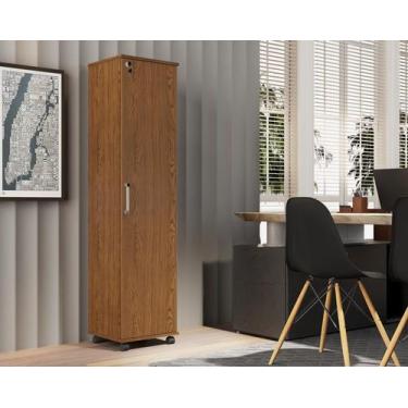 Imagem de Armário Multiuso Stella Organizador 1 Porta com chave 3 Prateleiras La