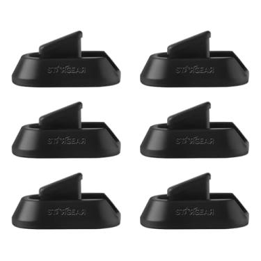 Imagem de ATHENIX Kit 6 Capas Silicone Starlink Gen 2 Protetor Pés Suporte Antiderrapante Athenix Compatível Geração 2 Proteção Total Contra Arranhões, Impactos e Desgaste Ideal para Uso Externo