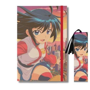 Imagem de Caderno kraft A5 50 folhas + Marcador de página - Anime 05